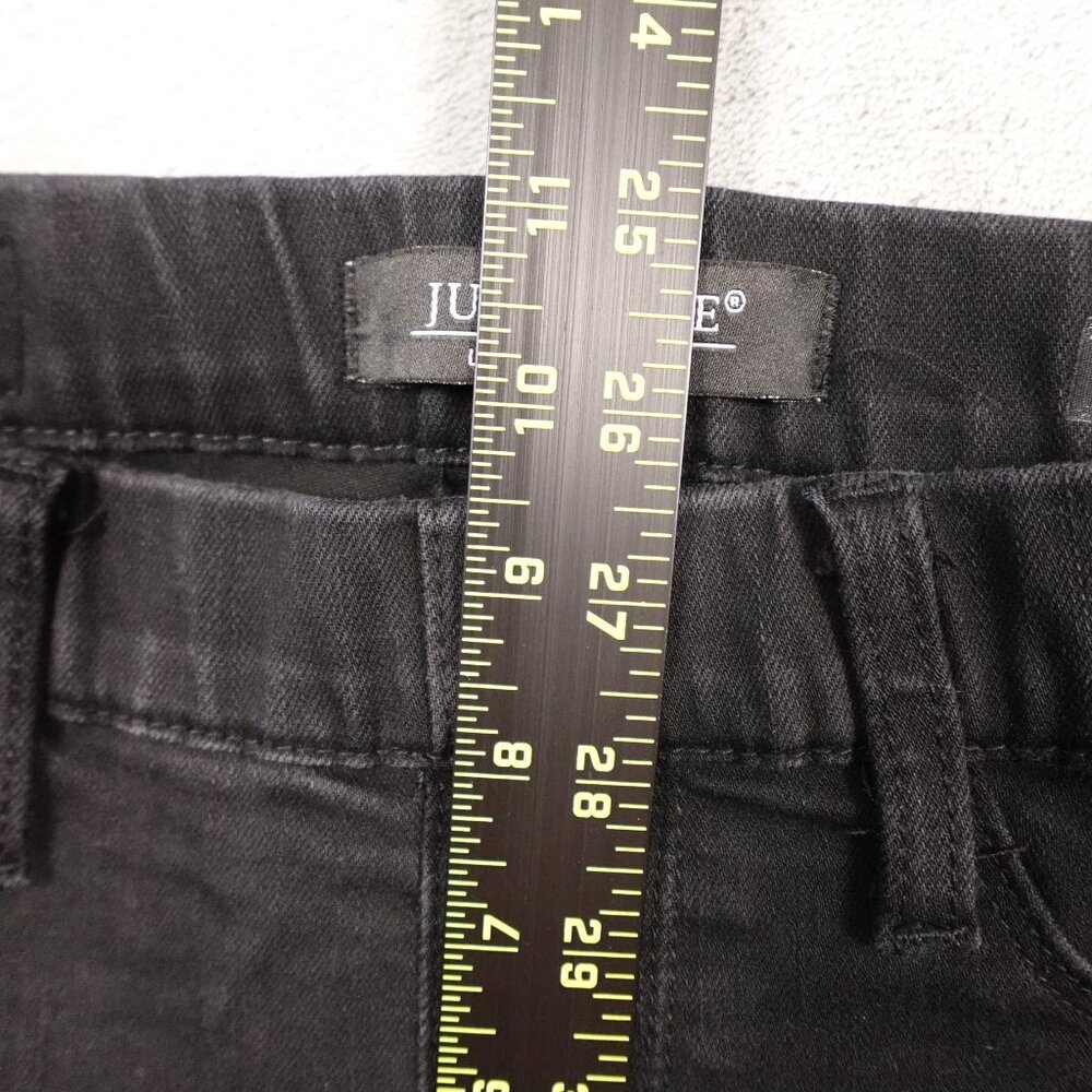 Judy Blue jeans skinny fit women's 1/25 black pull on - Picture 6 of 13